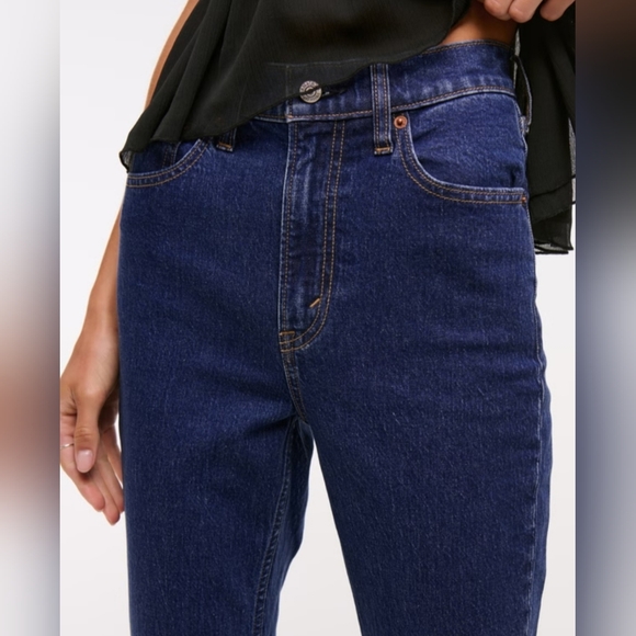 Abercrombie & Fitch Ankle Straight Ultra High Rise / Curve Love / 26/2 - Picture 1 of 7